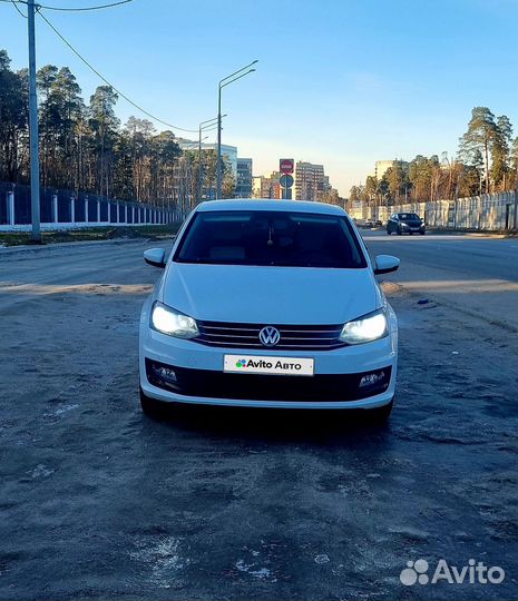 Volkswagen Polo 1.6 AT, 2018, 150 000 км
