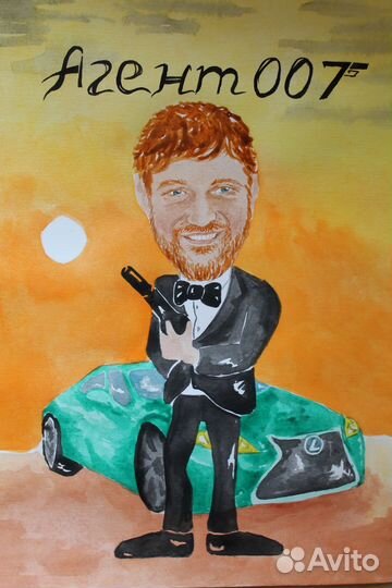 Портреты и шаржи на заказ