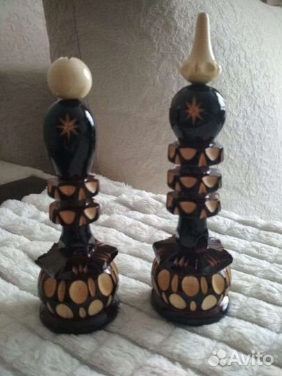 Фишки для нард и фигуры для шахмат,резные,ручной р