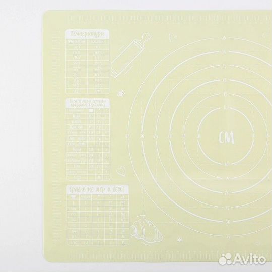 Силиконовый коврик для выпечки «В гостях у бабушки