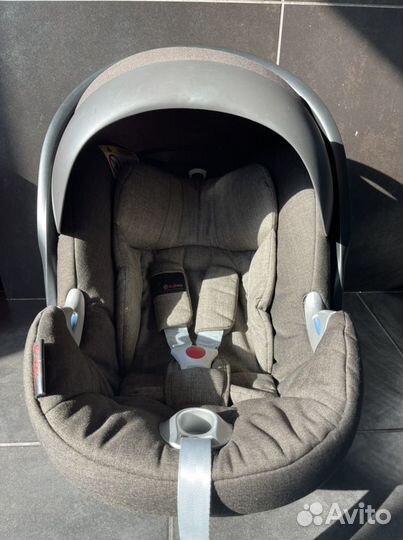 Автокресло-переноска Cybex aton q plus 0+ (до 13 к