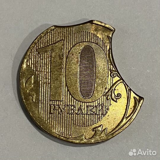 Монета брак двойной выкус