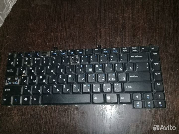 Клавиатуры от ноубуков б/у, рабочие, на з/ч
