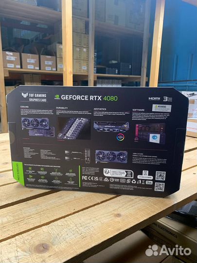 Новые asus RTX 4080 TUF Gaming OC 16Gb