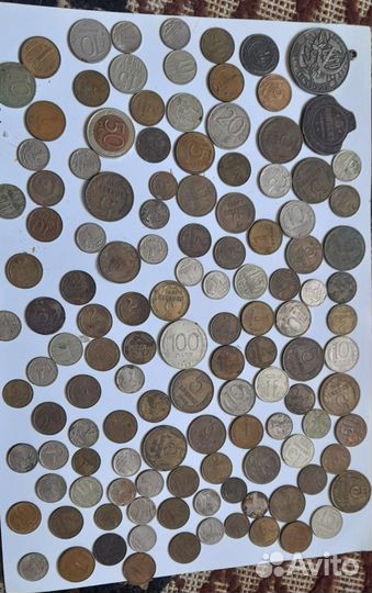 Монеты СССР и значки