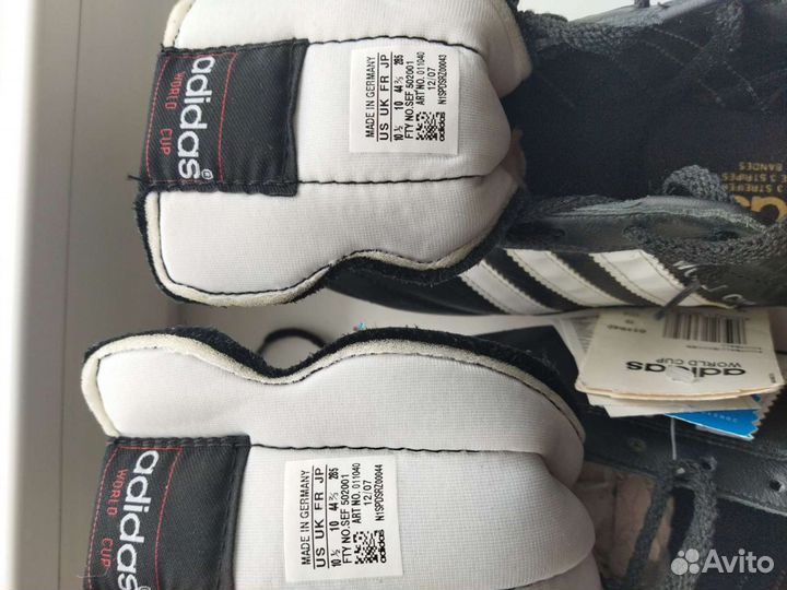 Бутсы adidas World Cup 10 1/2us