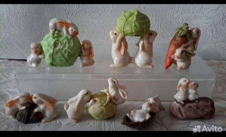 Черепашки,зайчики,лягушата,ежик