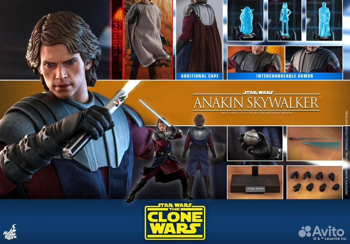 Hot toys Star Wars Anakin Skywalker Две версии