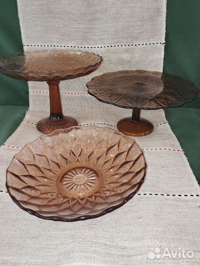 Ваза цветное стекло