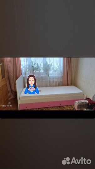 Детская кровать в хорошем состоянии