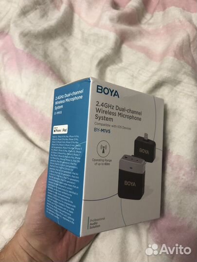 Радиосистема Boya BY-M1V5 микрофоны