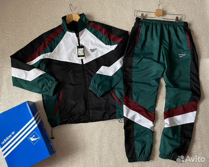 Костюм Reebok мужской в стиле 90-х