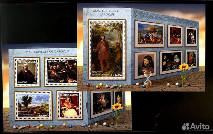 Сьерра-Леоне 2016 Живопись Стили по 2 блока