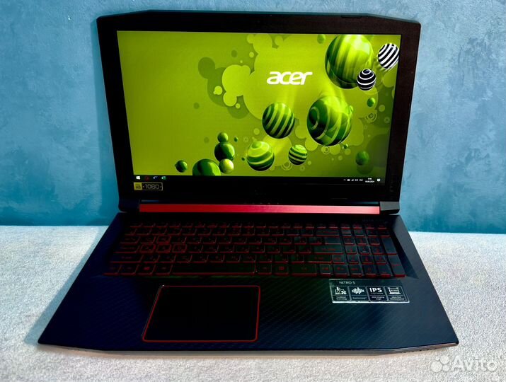 Игровой Acer nitro 5/Ryzen 5/Radeon RX560 4Gb/FHD