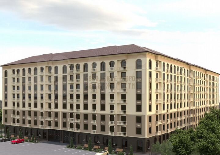 2-к. квартира, 68 м², 2/8 эт.