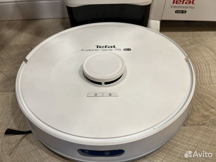 Робот пылесос со станцией очистки Tefal X-Plorer S