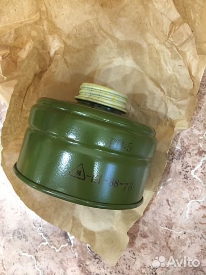 Фильтр для противогаза гп 5