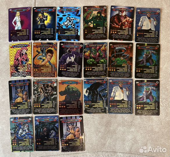 Карточки человек паук герои и злодеи 1 серия