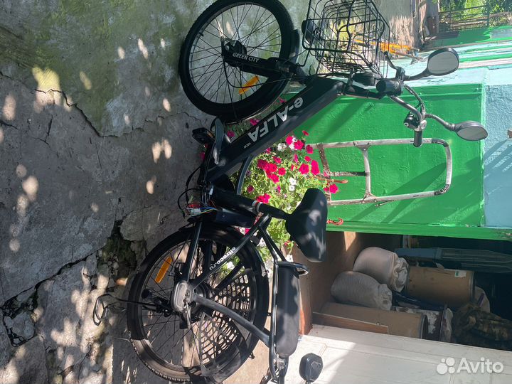Электровелосипедgreen City e-alfa new