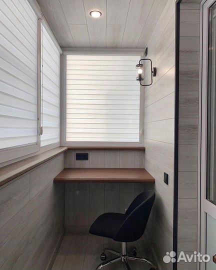 Обшивка балконов под ключ Остекление балконов