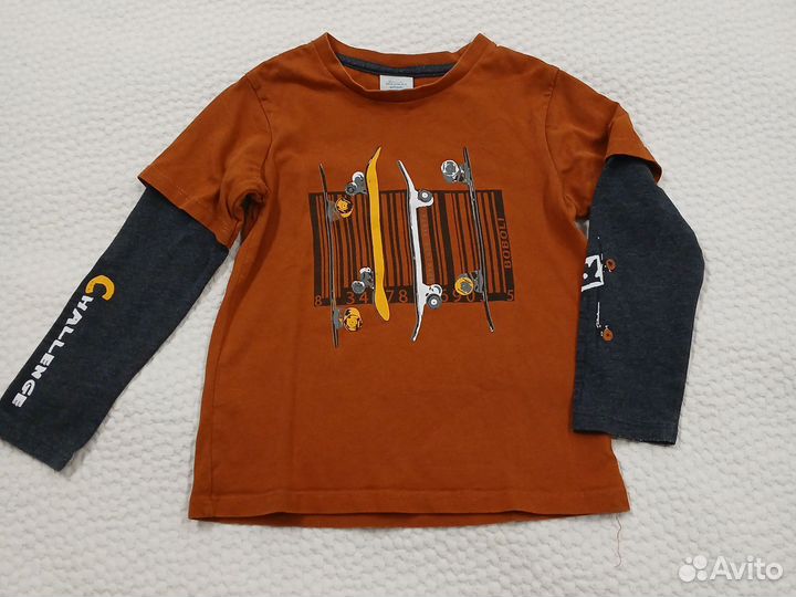 Лонгсливы на мальчика р. 4-5, р.110, 104