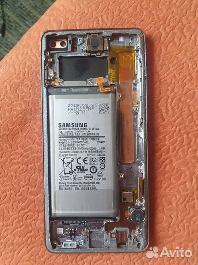 Дисплей Samsung galaxy s10 plus