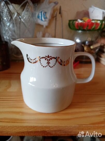 Молочник советский, Богемия, Bohemia. Лот 3