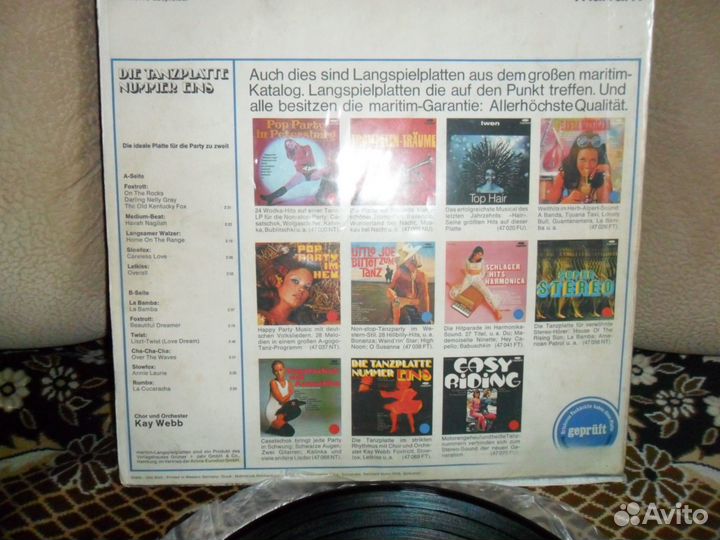 Пластинка Оркестр: Kay Webb-1970г