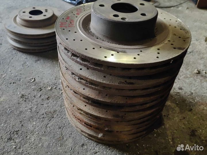 Диски тормозный Mercedes w220 s600