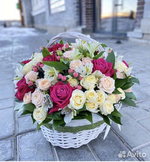 Розы цветы букеты доставка