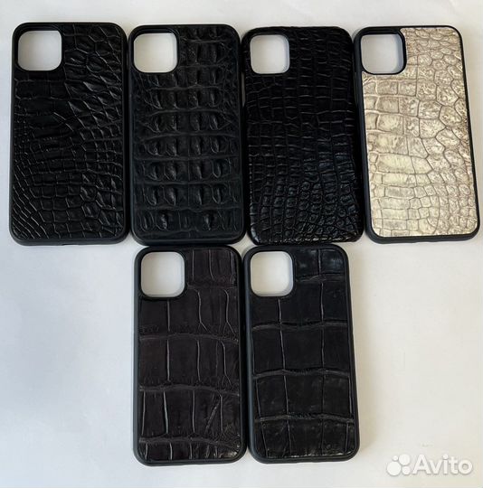 Чехлы на iPhone из натуральной кожи крокодила