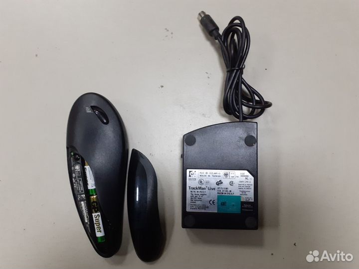 Logitech TrackMan Live беспроводная мышь