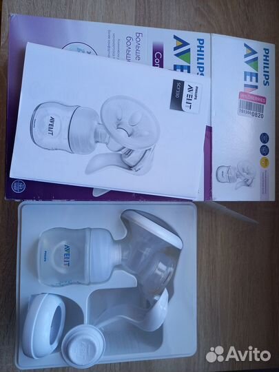 Ручной молокоотсос Avent Comfort SCF330/40, новый