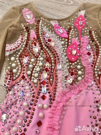 Купальник для художественной гимнастики 116-128 см