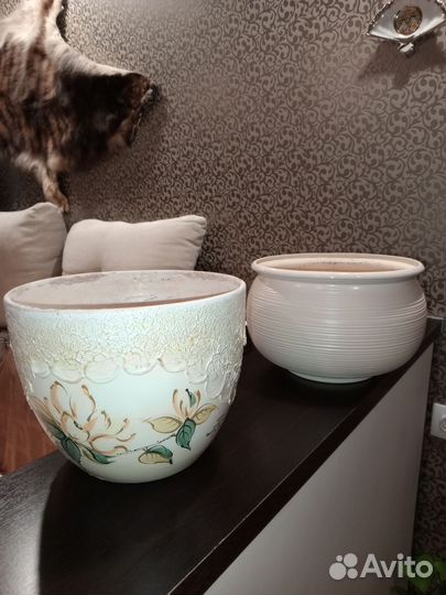 Керамические горшки