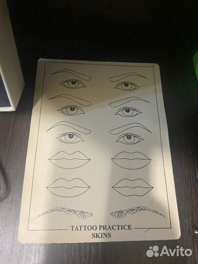 Машинка и блок для перманета