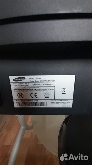 Монитор Samsung syncmaster 223BW