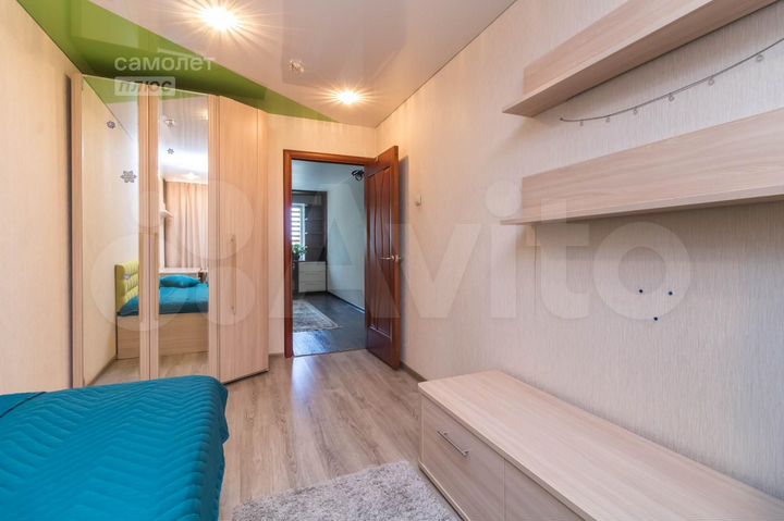 3-к. квартира, 63,1 м², 2/10 эт.
