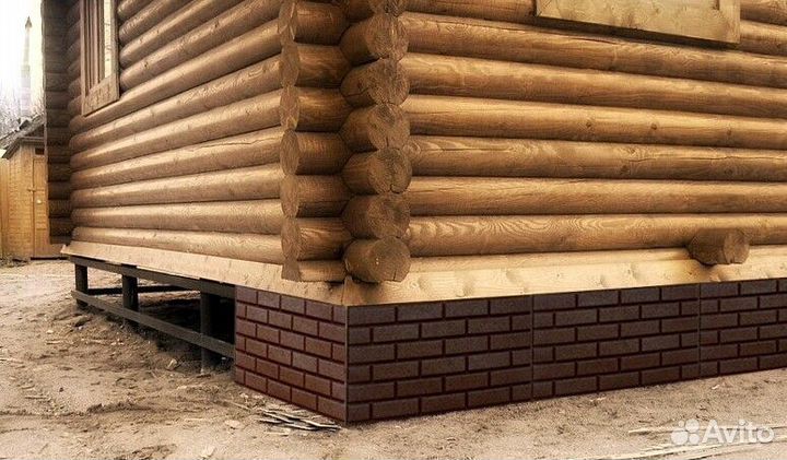 Цокольные Фасадные Панели Сайдинг Кирпич Камень