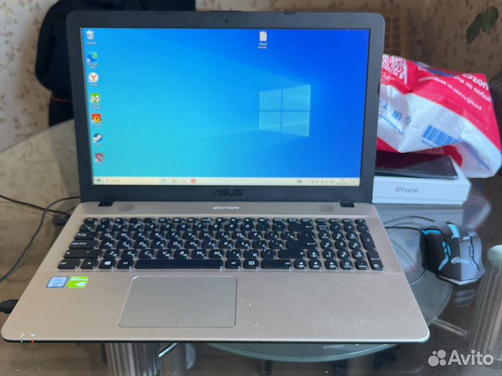 Asus R541U мощный, шустрый