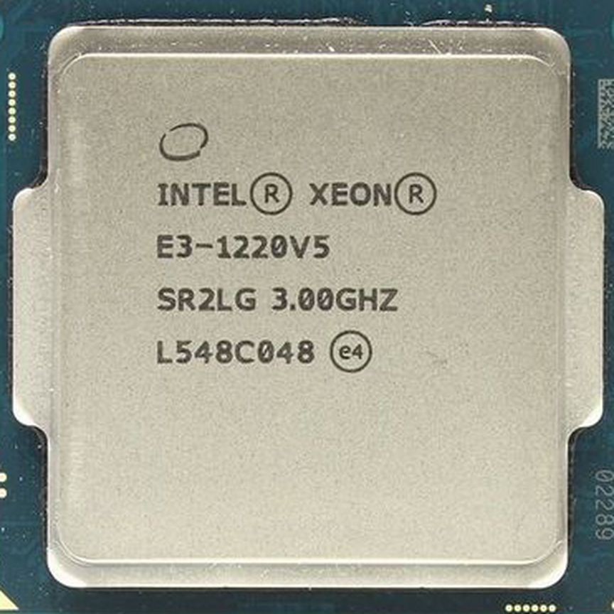 [E3-1220V5] Xeon 3,5ghz 8mb Lga1151 4 Ядра E3-1220v5
