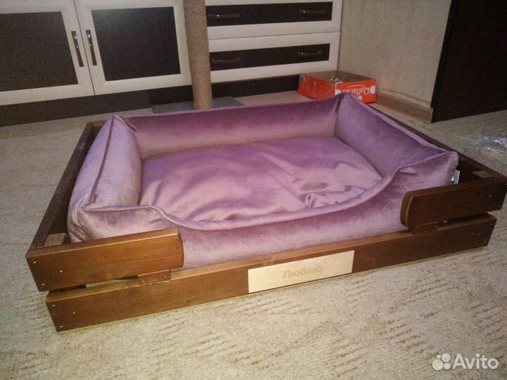 Лежанка для собаки или кошки 60х80