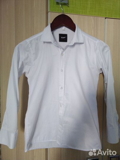 Рубашка белая школьная