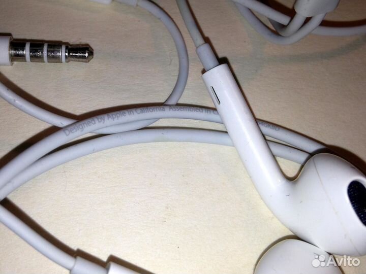 Наушники-гарнитура для iPod iPhone оригинал