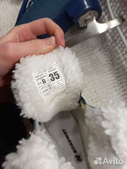 Коньки детские 35 размер