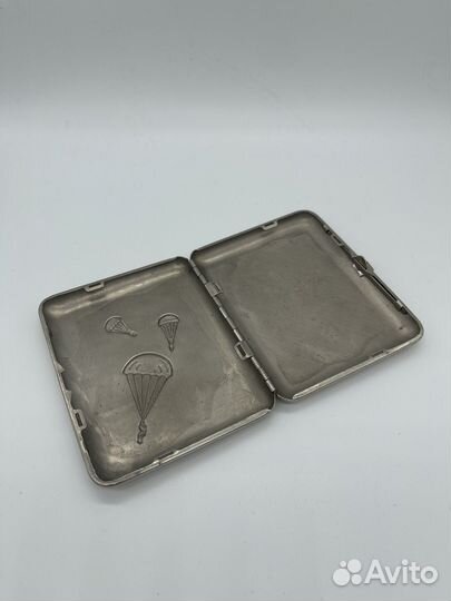 Портсигар СССР «парашютисты десантники вдв»