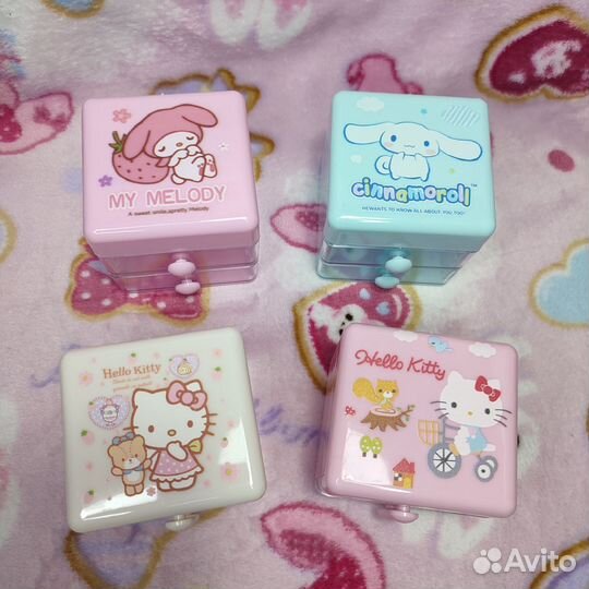 Детская шкатулка органайзер Hello Kitty