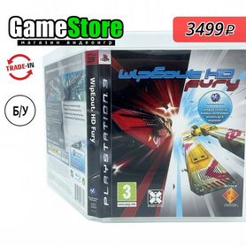 WipEout HD Fury Русские субтитры PS3 б/у