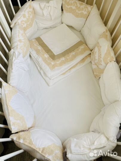 Бортики в детскую кроватку