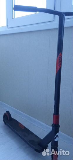 Трюковой самокат nova track красный